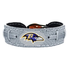 Nfl Baltimore Ravens Football Bracelet One Size Reflective