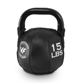 Valor Fitness SKB-15 Soft 15 lb Kettlebell
