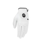 Callaway Womens Opti Flex Glove, White, Large, Worn On Right Hand