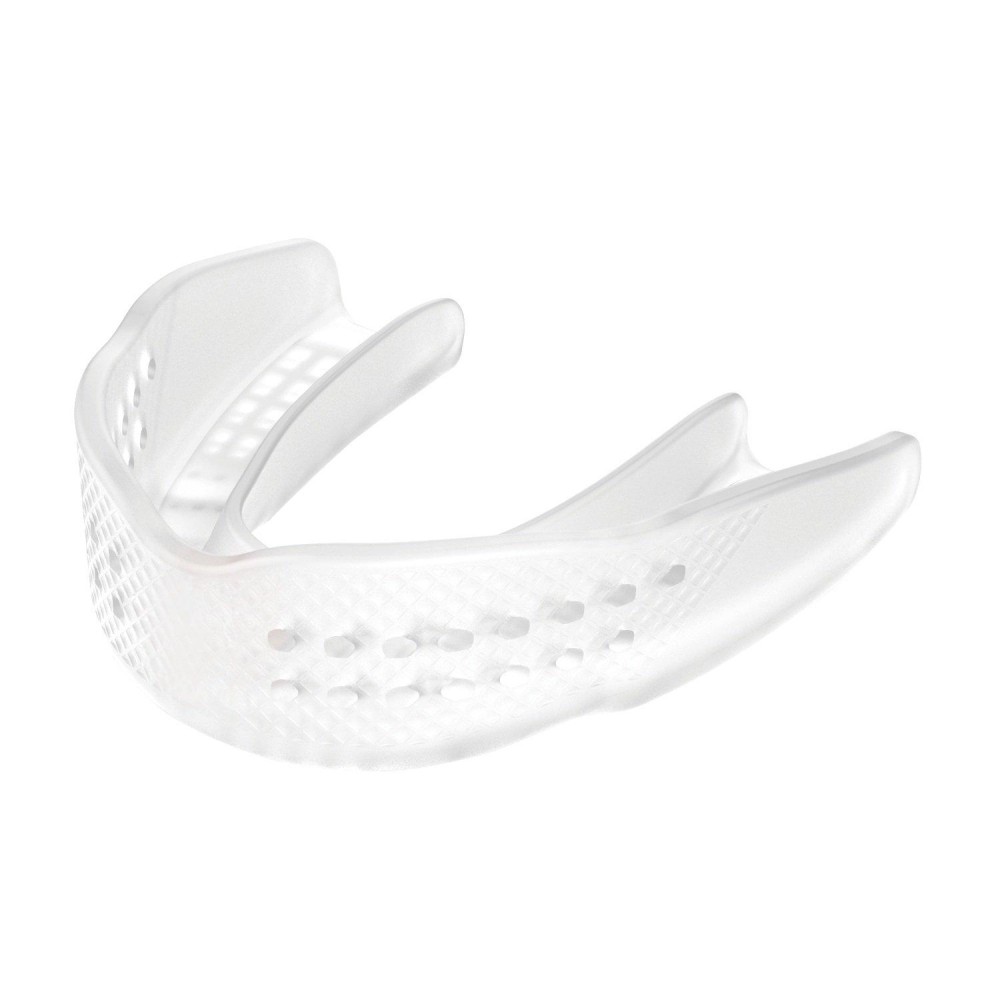 Shock Doctor Mouthguard Superfit - Easy-Fit Strap/Strapless Mouthguard - Low Profile Fit Perfect For Basketball, Hockey, Lacrosse, - All Sport