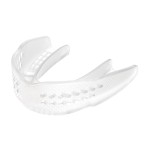 Shock Doctor Mouthguard Superfit - Easy-Fit Strap/Strapless Mouthguard - Low Profile Fit Perfect For Basketball, Hockey, Lacrosse, - All Sport