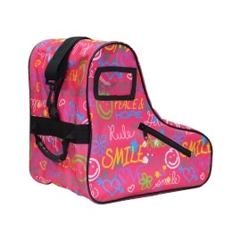 Epic Skates Limited Edition Smile Skate Bag, Pink