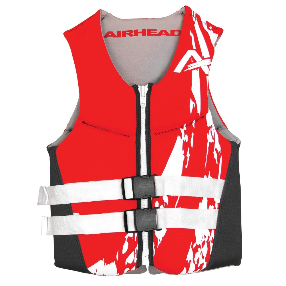 Airhead Adult Swoosh Kwik-Dry Neolite Flex Life Vest, Red, X-Large (10076-11-B-RD)