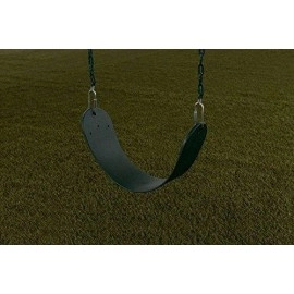 Standard Swingset Seat with Chains | Green | 150lb Capacity | 58
