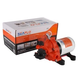 SEAFLO DC Diaphragm Pump - 12v, 3.0 GPM, 45PSI w/ Automatic Switch