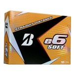 Bridgestone Golf E6 Soft Golf Balls, White, Soft (Dozen Golf Balls)