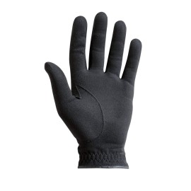FootJoy Men's RainGrip Pair Golf Glove Black Large, Pair