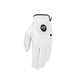 Callaway Womens Opti Flex Glove, White, Small, Worn On Right Hand