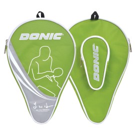 Donic-Schildkrat Waldner Table Tennis Bat Cover, Storage Bag For One Bat, Extra Compartment For 3 Balls, 818537