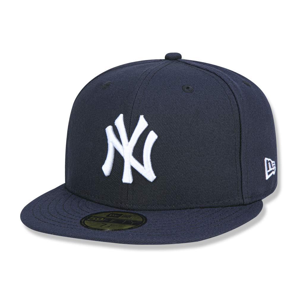 New Era Mens New York Yankees Mlb Authentic Collection 59Fifty Cap, Size 7 7/8