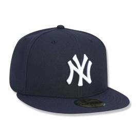 New Era Mens New York Yankees Mlb Authentic Collection 59Fifty Cap, Size 7 7/8