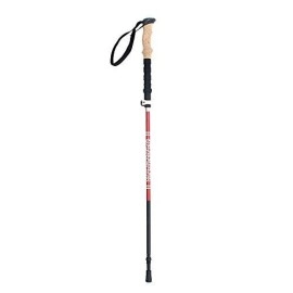 Outry Collapsible Trekking Pole, Walking/Hiking Pole- Ultralight 7050 Aluminum Alloy (1 Single Pole)