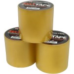 Meister Premium Mat Tape For Wrestling, Grappling And Exercise Mats - Clear - 4 X 84Ft - 3 Rolls