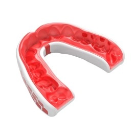 Shock Doctor mens NON-FLAVORED Gel Max Power Carbon Convertible Mouth Guard SHOCK PINK Adult, SHKPINK, Adult US