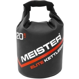 Meister Elite Portable Sand Kettlebell - Soft Sandbag Weight - 20lb / 9.0kg