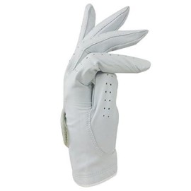 Srixon Mens Z Cabretta Golf Gloves, White, Medium, Left Hand