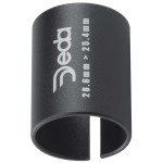Deda Elementi Unisex Stem Sleeve Adaptor, Black, 1 To 8Th Uk