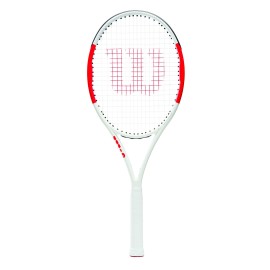 Wilson Tennis Racket, Sixone Lite 102, Unisex, Intermediate Players, Grip Size L3, Redgrey, Wrt73660U3