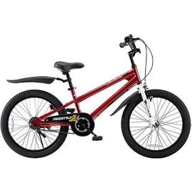 Royalbaby Kids Bike Boys Girls Freestyle Bmx Bicycle With Kickstand Gifts For Children Bikes 20 Inch Red