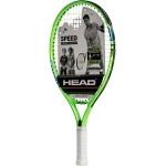 Head Speed Kids Tennis Racquet - Beginners Pre-Strung Head Light Balance Jr Racket - 19 Inch, Green