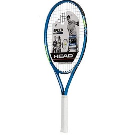 Head Speed Kids Tennis Racquet - Beginners Pre-Strung Head Light Balance Jr Racket - 25 Inch, Blue