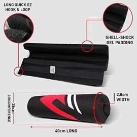 Rdx Barbell Squat Pad - Neck & Shoulder Protective Foam - Great For Squats, Lunges, Hip Thrusts, Weight Lifting - Fits Standard Bar