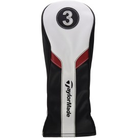 Taylor Made Golf Club 3 Wood Headcover, Blackwhite