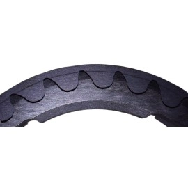 USAmade 104mm BCD SharkTooth Pro Integrated Mountain Chainring and Guard fits 1/9/10/11-Speed drivetrains (26 Tooth)