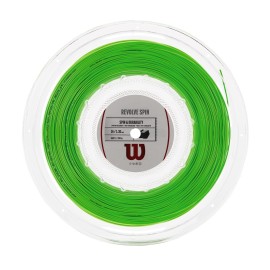 Wilson Revolve Spin Reel 16 Green Tennis String - 16 Gauge Reel