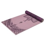 Gaiam Yoga Mat Premium Print Reversible Extra Thick Non Slip Exercise & Fitness Mat For All Types Of Yoga, Pilates & Floor Workouts, Inner Peace Lotus, 68