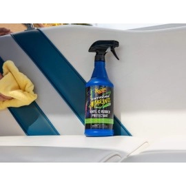 Meguiar's M180132 Extreme Marine Vinyl & Rubber Protectant - 32 Oz Spray Bottle