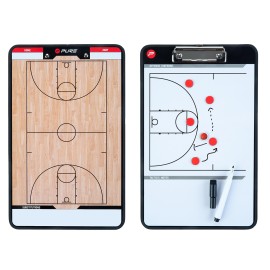 Pure2Improve Basketball Double-Sided Magnetic Dry-Erase Coach Board