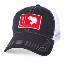 Costa Del Mar womens Trucker Hat, Navy + White, X-Large US