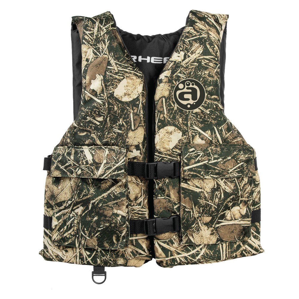 Airhead Youth Sportsman Life Vest with Pockets, Camo