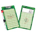 Gosports Dry Erase Coaches Board With 2 Dry Erase Pens