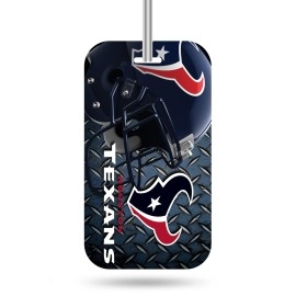 NFL Houston Texans Plastic Team Luggage Tag