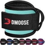 Dmoose Ankle Strap For Cable Machine And Resistance Bands - Gym & Workout Kickback Ankle Cuffs - Ideal Ankle Bands For Working Out, Booty Workouts, Leg Extension, Hip Abductors & Lower Body Exercises