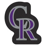 Fanmats Mlb Mascot Area Rug, Colorado Rockies, Approx. 30X40