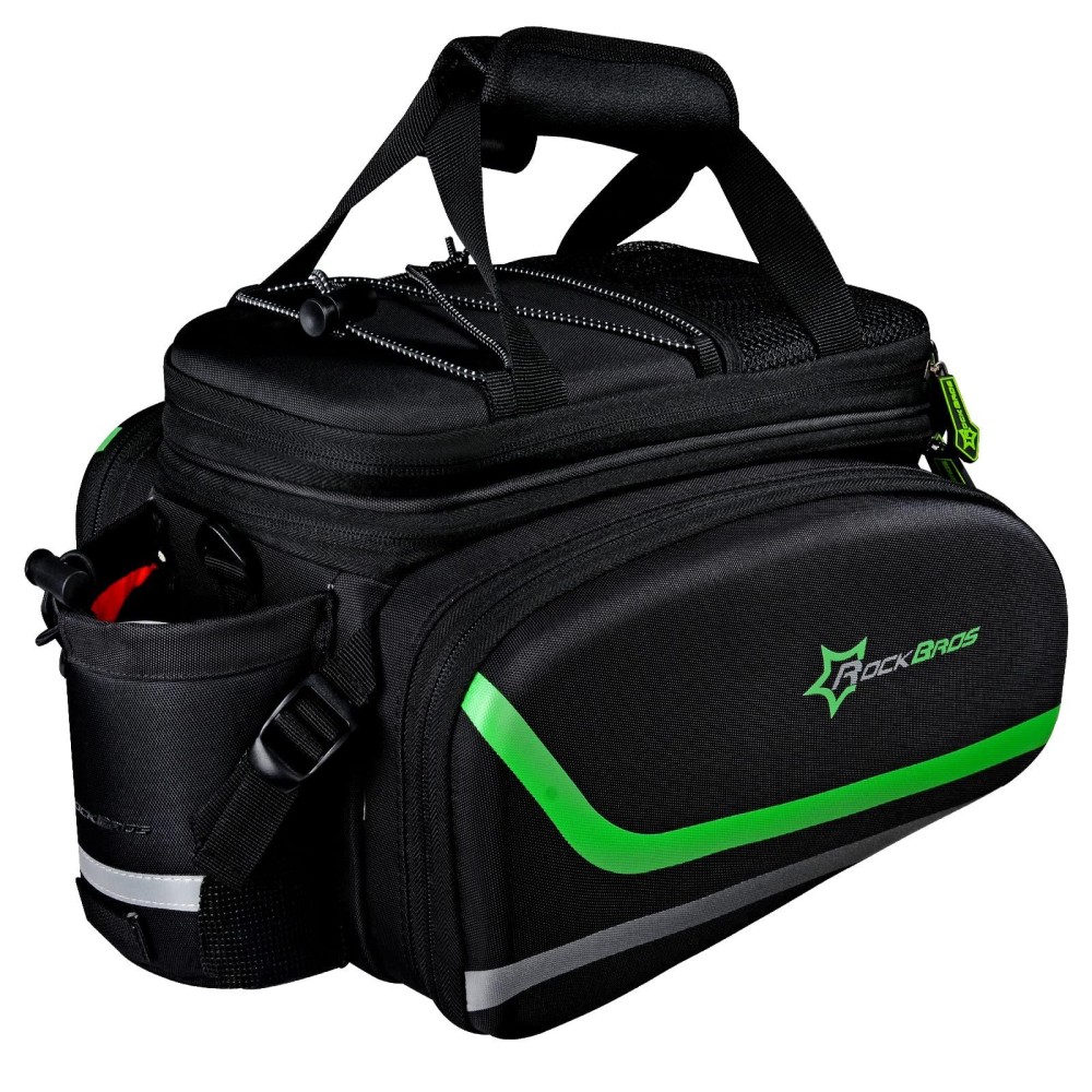 Rockbros Bike Trunk Bag 17L-45L Rear Rack Bags For Bicycles Waterproof