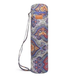 Elenture Yoga Mat Bag For 1/4 Inch Yoga Mat, Exercise Mat Bag With Pockets For 6Mm Yoga Mat And Yoga Strap
