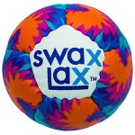 Swax Lax Lacrosse Training Ball - Indoor Outdoor Practice Less Bounce & Rebounds (Maui)