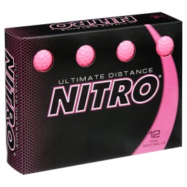 Nitro Pink Golf Balls