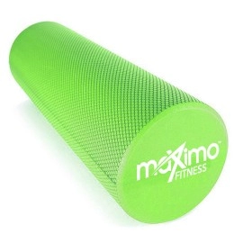 Maximo Fitness Foam Roller - 18 X 6 High Density Exercise Roller For Trigger Point Self Massage, Muscle And Back Roller For Fitness, Physical Therapy, Yoga And Pilates, Gym Equipment, Green