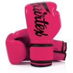 Fairtex Bgv14 Muay Thai Boxing Gloves For Men, Women Kids Mma Gloves For Martial Artsmade From Micro Fiber Is Premium Quality, Light Weight Shock Absorbent 16 Oz Boxing Gloves-Pink