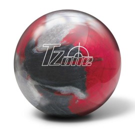 Brunswick T-Zone Scarlet Shadow Bowling Ball, Scarlet Shadow, 10 lb