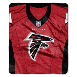 Northwest NFL Atlanta Falcons Unisex-Adult Raschel Throw Blanket, 50