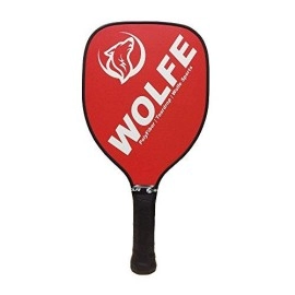 Wolfe Teardrop Poly/Fiber Pickleball Paddle Set