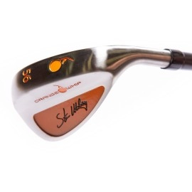 Orange Whip Wedge Golf Short Game Swing Trainer Aid *Made in USA* for Increased Precision and Rhythm - Right-Handed, 35.5