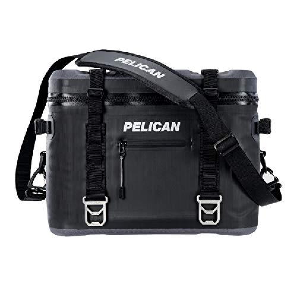Pelican Elite Soft Cooler (24-Can) | 1-2 Day Ice Retention | Leak-Proof Zipper | Rugged Fabric | 3-Year Warranty