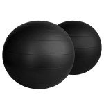 ECO-WISE Aeromat Fitness Ball - 65cm - Black